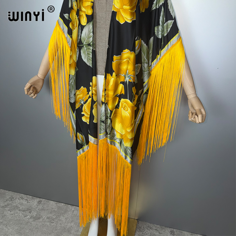 WINYI Africa kimono cover-ups  - Cover Up Kaftan recension och pris
