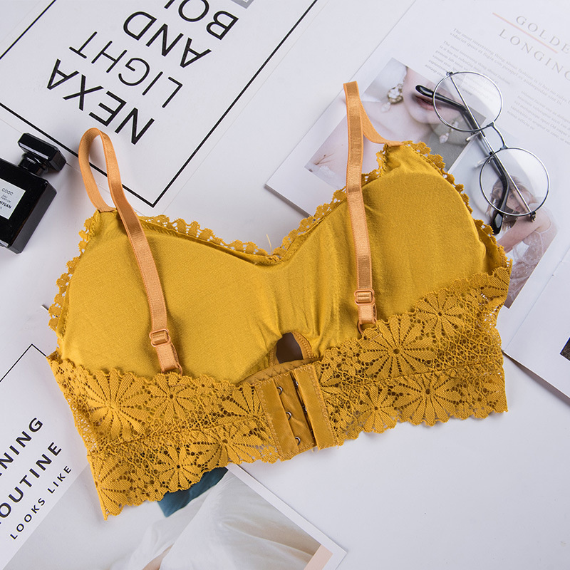 3D Sexy girl lace Lingerie Sea - Bralette Triangle Set recension och pris
