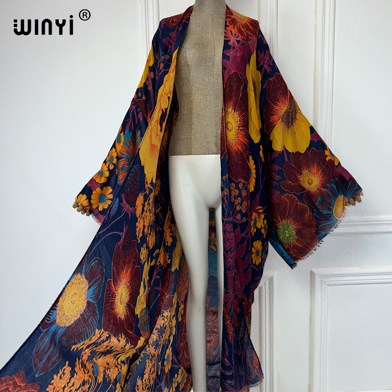 WINYI Africa Fashion Summer Ki - Cover Up Kaftan recension och pris