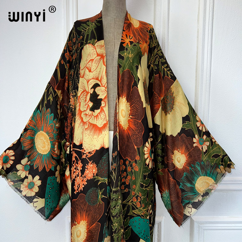 WINYI Africa Fashion Summer Ki - Cover Up Kaftan recension och pris