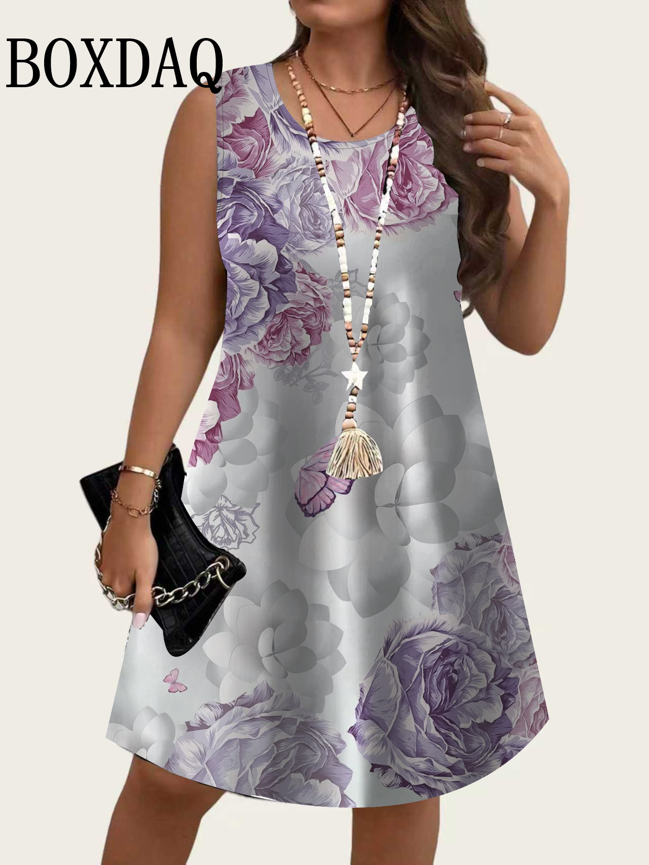 2026 Summer New Women's Sleeve - Romper Floral Print recension och pris