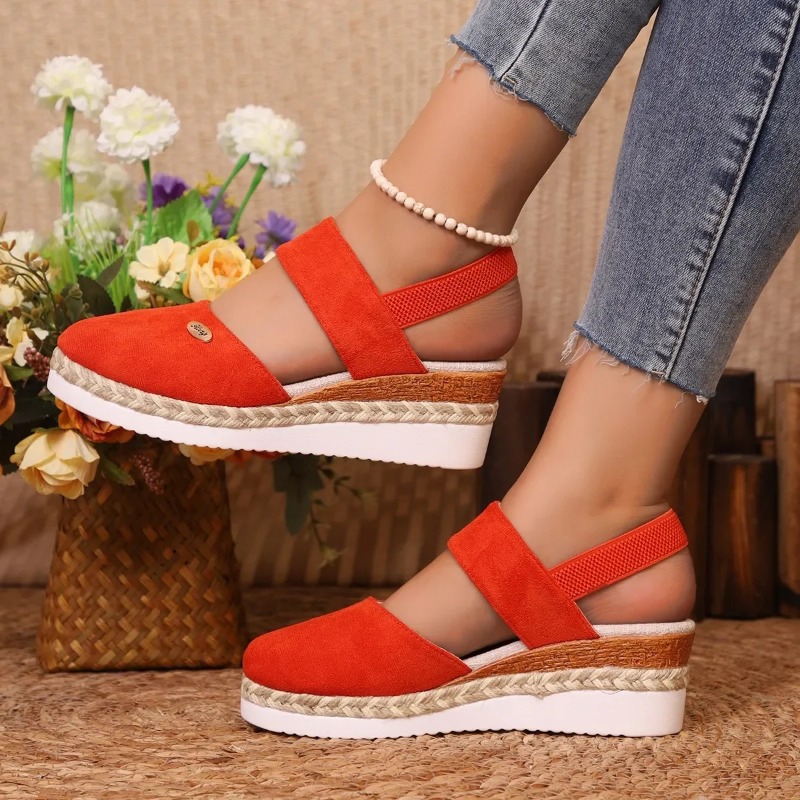 Women Closed Toe Wedge Sandals - Wedge Espadrille Women recension och pris