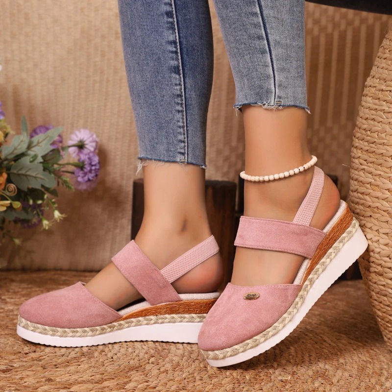 Women Closed Toe Wedge Sandals - Wedge Espadrille Women recension och pris